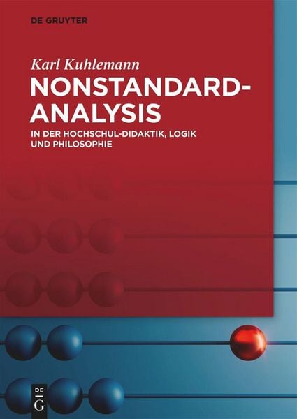 Produktbild: Nonstandard-Analysis