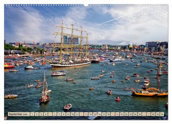 Produktbild: Maritime Welten (Wandkalender 2026 DIN A2 quer), CALVENDO Monatskalender