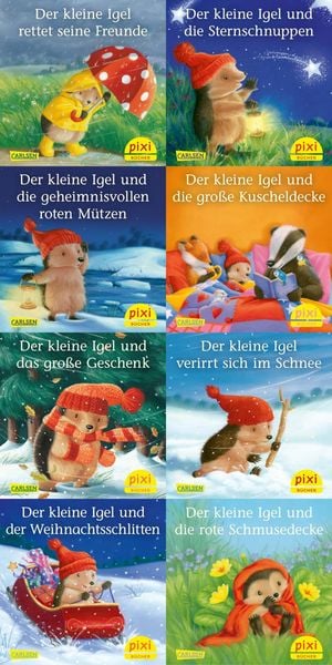 Produktbild: Pixi-8er-Set 263: Der kleine Igel (8x1 Exemplar)