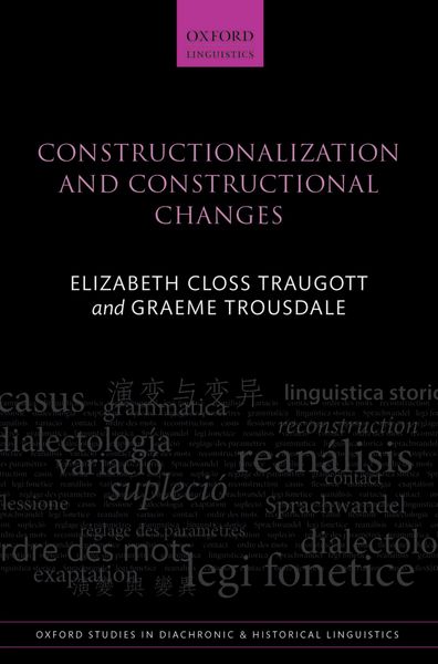 Produktbild: Constructionalization and Constructional Changes