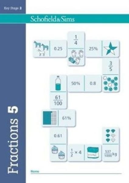 Produktbild: Fractions, Decimals and Percentages Book 5 (Year 5, Ages 9-10)