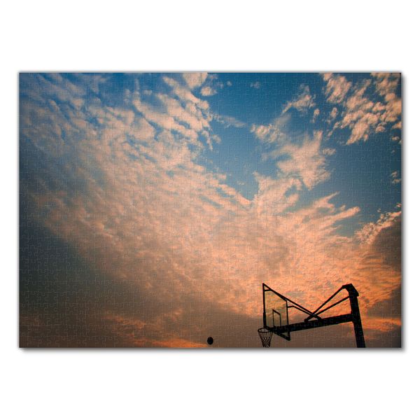 Produktbild: Lais Puzzle Basketballkorb vor Himmel 1000 Teile