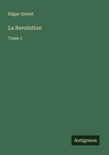 Produktbild: La Revolution