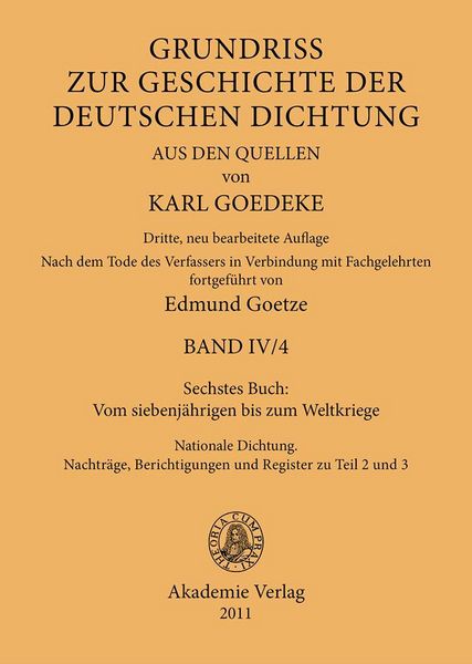 Produktbild: Sechstes Buch: Vom siebenj&auml;hrigen bis zum Weltkriege