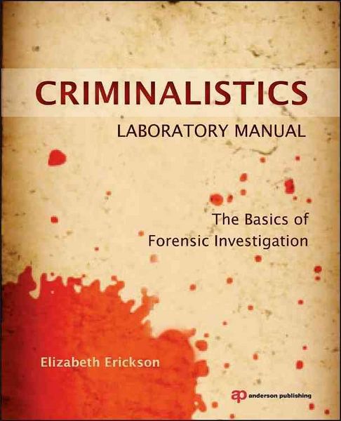 Produktbild: Erickson, E: Criminalistics Laboratory Manual