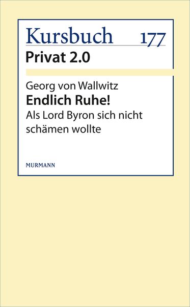 Produktbild: Endlich Ruhe!