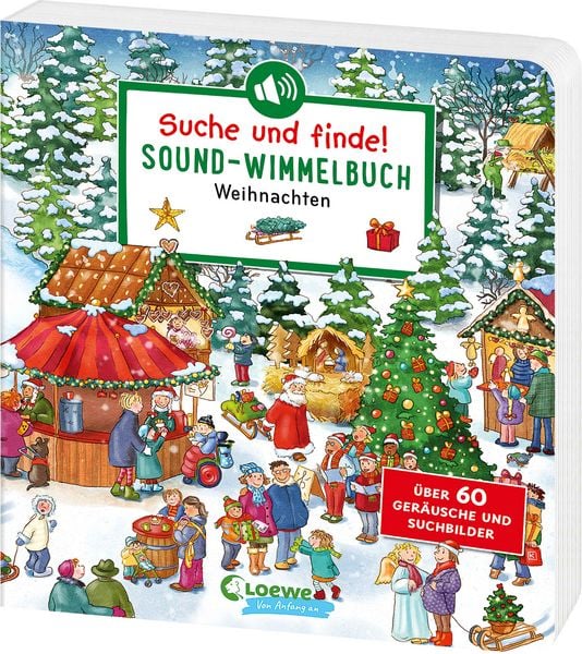 Produktbild: Suche und finde! Sound-Wimmelbuch - Weihnachten