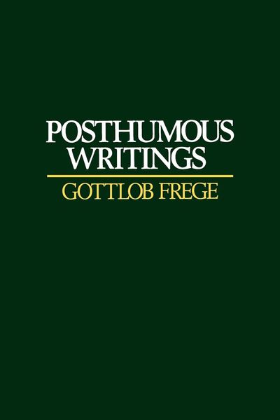 Produktbild: Posthumous Writings