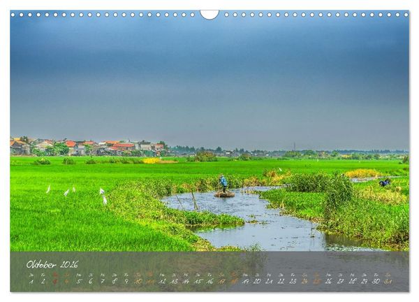 Produktbild: Vietnam von Hanoi bis Phu Quoc Menschen, Landschaften und St&auml;dte (Wandkalender 2026 DIN A3 quer), CALVENDO Monatskalender