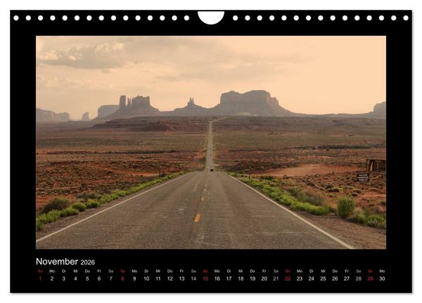 Produktbild: Amerikas wilder Westen (Wandkalender 2026 DIN A4 quer), CALVENDO Monatskalender