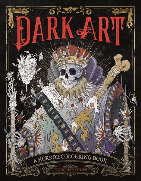 Produktbild: Dark Art: A Horror Colouring Book for Adults