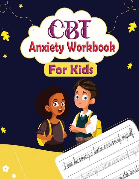 Produktbild: CBT Anxiety Workbook for Kids