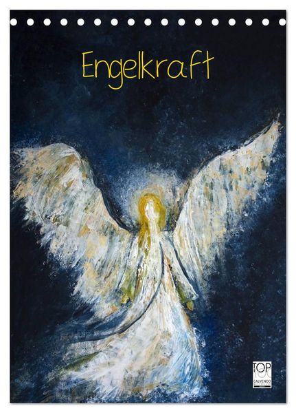 Produktbild: Engelkraft (Tischkalender 2026 DIN A5 hoch), CALVENDO Monatskalender