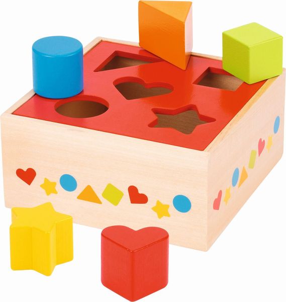 Goki Sortbox, Steckbox, Sortierspiel, Holz