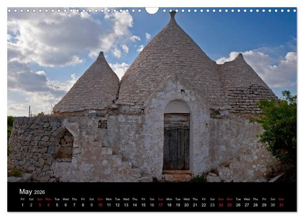 Produktbild: Apulia (Wall Calendar 2026 DIN A3 landscape), CALVENDO 12 Month Wall Calendar