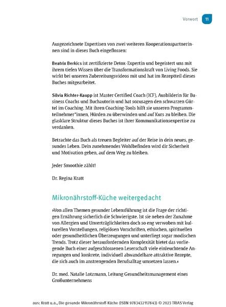 Produktbild: Die gesunde Mikronährstoff-Küche
