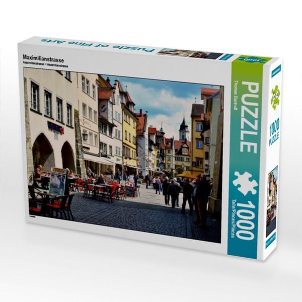 Produktbild: CALVENDO Puzzle Maximilianstrasse | 1000 Teile Lege-Gr&ouml;&szlig;e 64x48cm Foto-Puzzle f&uuml;r gl&uuml;ckliche Stunden