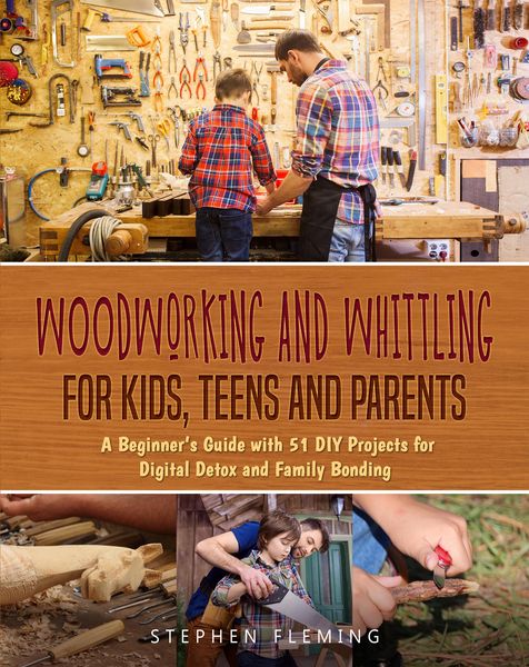 Produktbild: Woodworking and Whittling for Kids, Teens and Parents