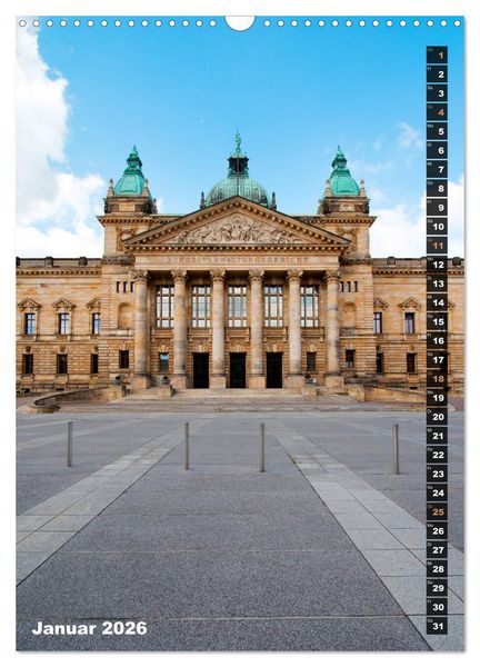 Produktbild: Mein Leipzig (Wandkalender 2026 DIN A3 hoch), CALVENDO Monatskalender