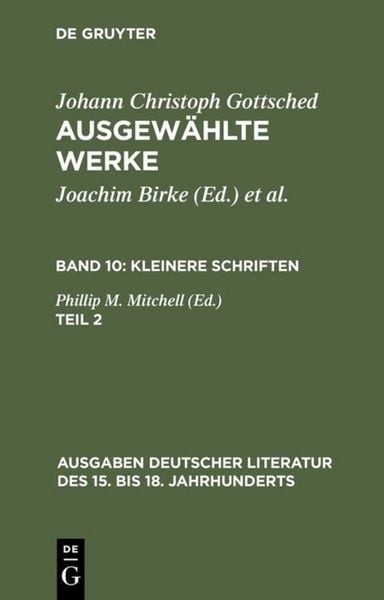 Produktbild: Kleinere Schriften. Zweiter Teil