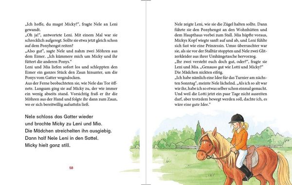 Produktbild: Erst ich ein St&uuml;ck, dann du - Leni & Lotti - Ferien auf dem Ponyhof