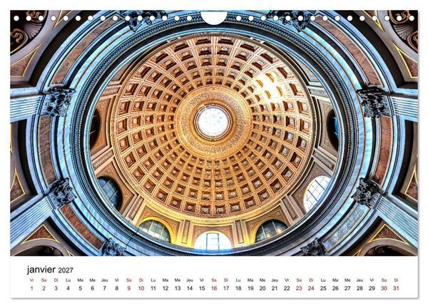 Produktbild: Rome, La Cit&eacute; &Eacute;ternelle (Calendrier mural 2027 DIN A4 vertical), CALVENDO calendrier mensuel