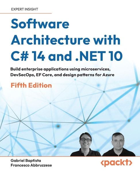 Produktbild: Software Architecture with C# 14 and .NET 10 - Fifth Edition