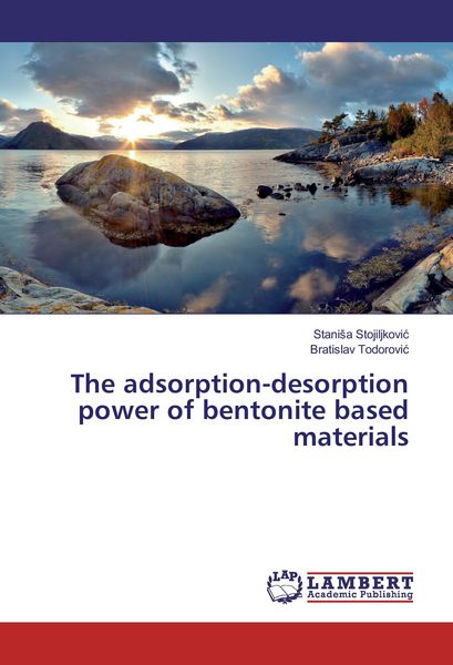 Produktbild: The adsorption-desorption power of bentonite based materials