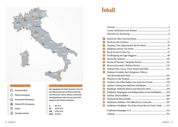 Produktbild: Reise Know-How Womo & weg: Italien &ndash; Die sch&ouml;nsten Touren von den Alpen bis Sizilien