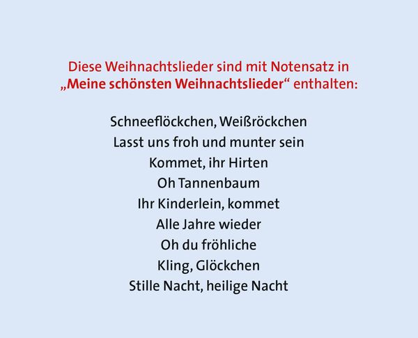 Produktbild: Meine schönsten Weihnachtslieder