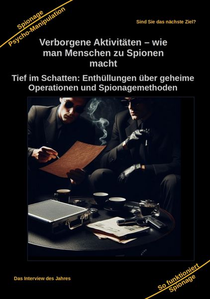 Produktbild: Verborgene Aktivit&auml;ten - wie man Menschen zu Spionen macht