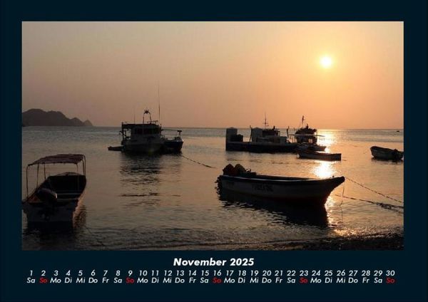 Produktbild: Boote 2025 Fotokalender DIN A4
