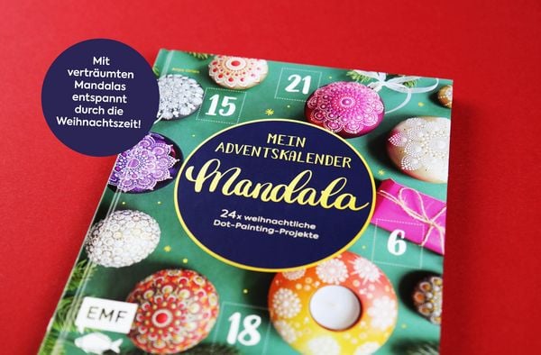 Produktbild: Mein Adventskalender-Buch: Mandala