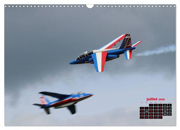 Produktbild: Les ailes fran&ccedil;aises (Calendrier mural 2026 DIN A3 vertical), CALVENDO calendrier mensuel