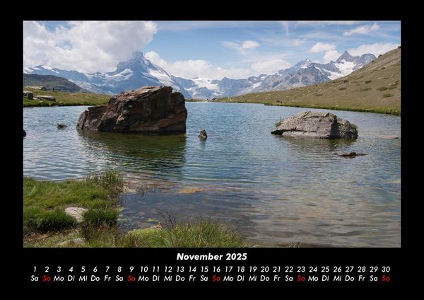 Produktbild: Die Seen der Erde 2025 Fotokalender DIN A3