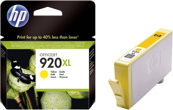 Produktbild: HP Tintenpatrone 920XL yellow
