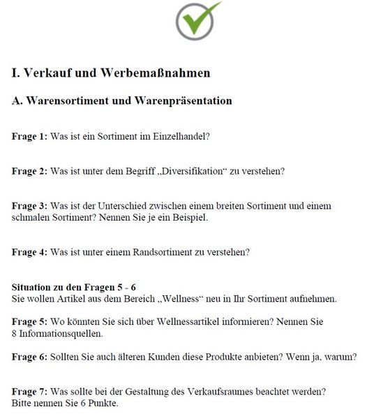 Produktbild: Top Pr&uuml;fung Verk&auml;uferin / Verk&auml;ufer - 300 Testfragen f&uuml;r die Abschlusspr&uuml;fung