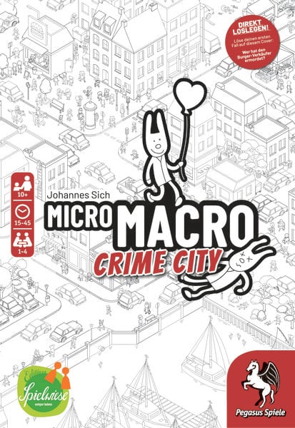 Produktbild: MicroMacro: Crime City (Edition Spielwiese)