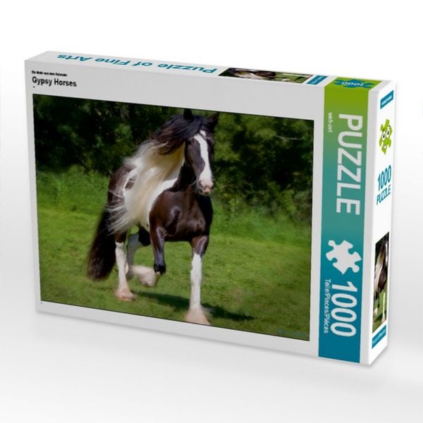 CALVENDO Puzzle Ein Motiv aus dem Kalender Gypsy Horses | 1000 Teile Lege-Größe 64x48cm Foto-Puzzle für glückliche Stunden