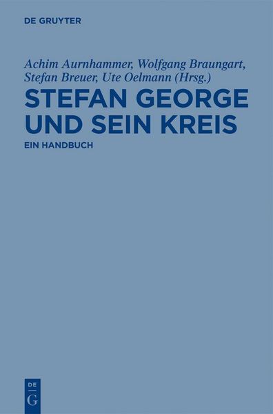 Produktbild: Stefan George und sein Kreis