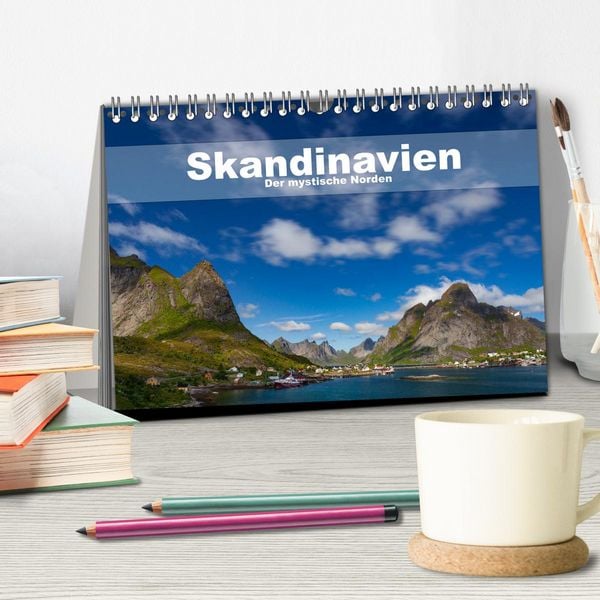 Produktbild: Skandinavien - Der mystische Norden (Tischkalender 2026 DIN A5 quer), CALVENDO Monatskalender