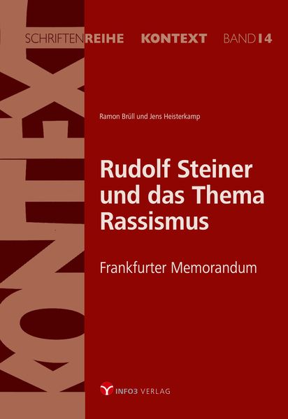 Produktbild: Rudolf Steiner und das Thema Rassismus