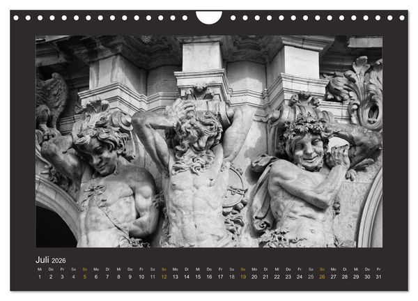 Produktbild: Dresdens stille Gesten (Wandkalender 2026 DIN A4 quer), CALVENDO Monatskalender
