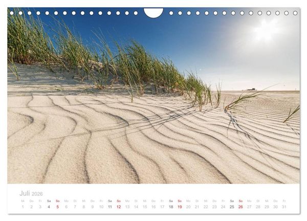 Produktbild: St. Peter-Ording (Wandkalender 2026 DIN A4 quer), CALVENDO Monatskalender