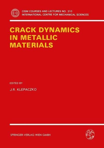 Produktbild: Crack Dynamics in Metallic Materials