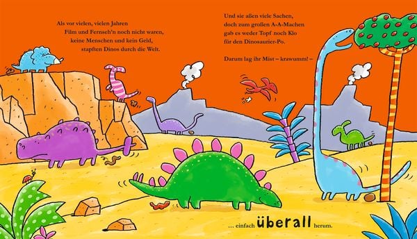 Produktbild: Wo ist das Klo f&uuml;r den Dino-Po?