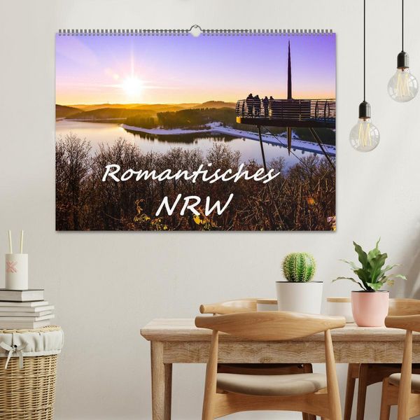 Produktbild: Romantisches NRW (Wandkalender 2026 DIN A2 quer), CALVENDO Monatskalender