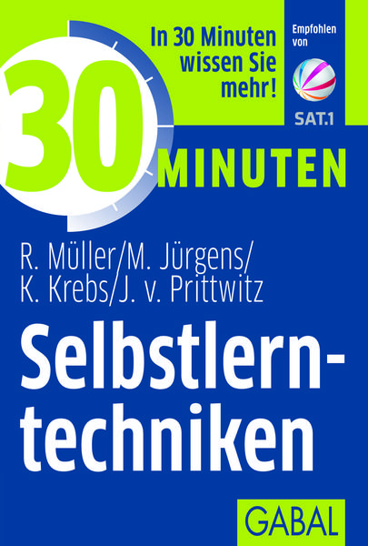 Produktbild: 30 Minuten Selbstlerntechniken