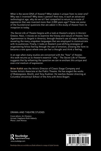 Produktbild: The Secret Life of Theater