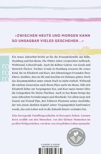 Produktbild: Zwischen heute und morgen